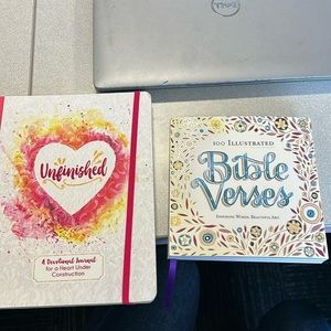 Christian Bible Books devotional journal and illustrated Bible verses book
